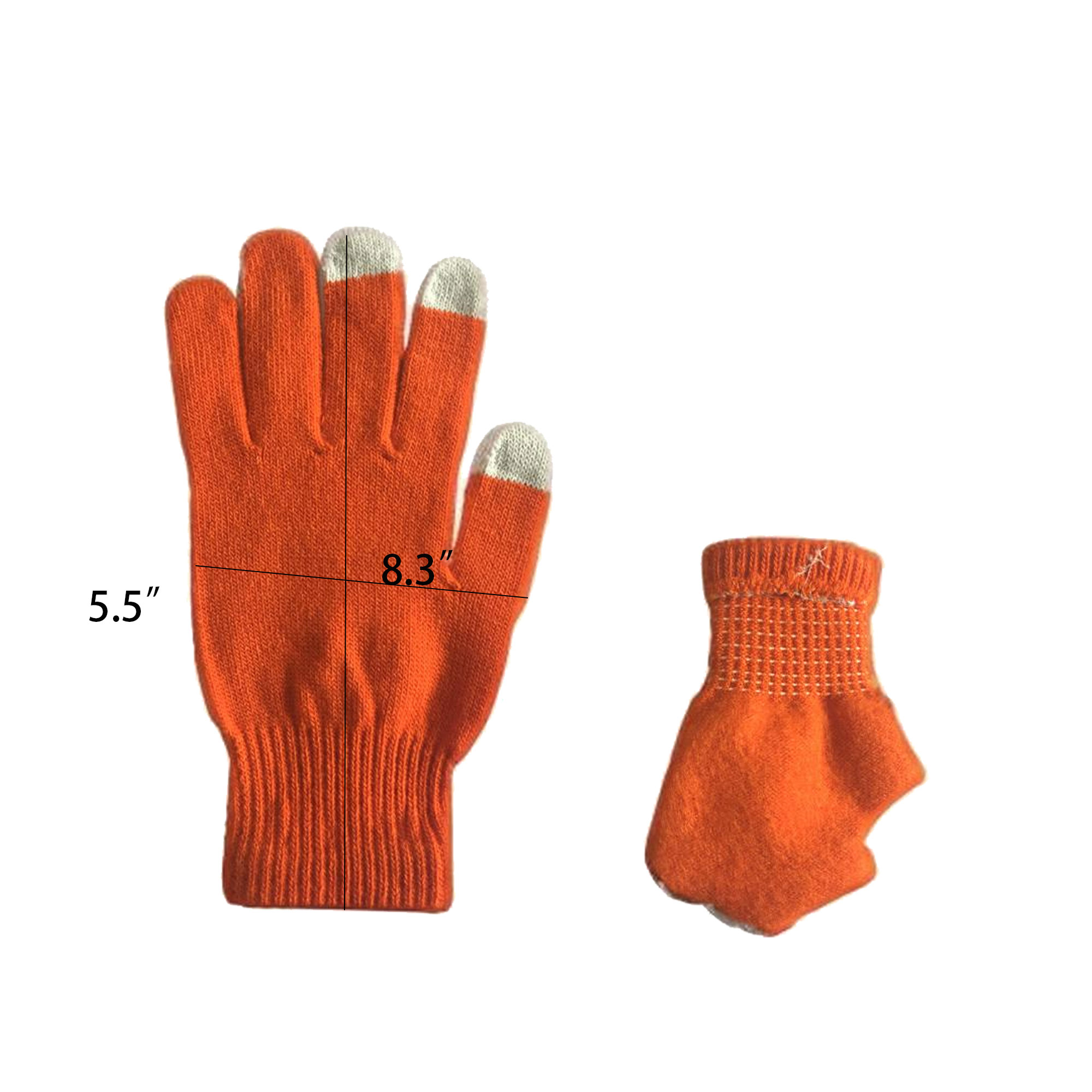 Touchscreen Brushed Finger Gloves 5
