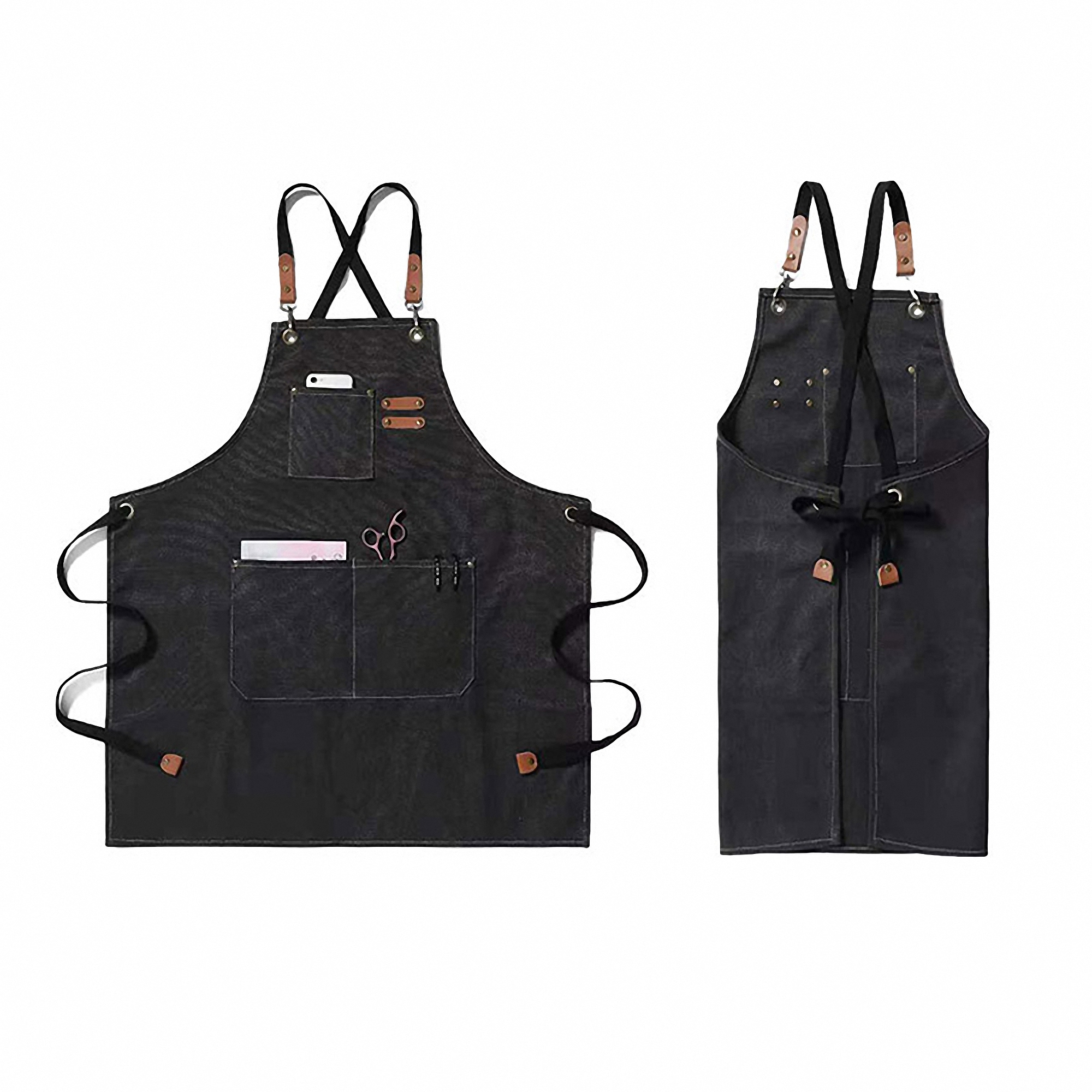 Versatile Cotton Kitchen Apron 4