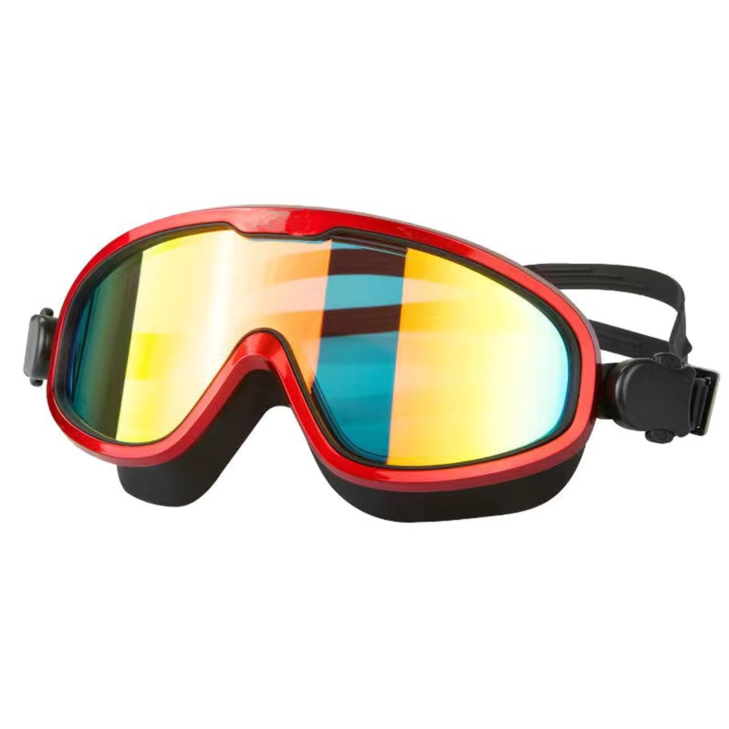Anti-Fog Swimming Goggles—Adjustable Strap & Large-Frame 1