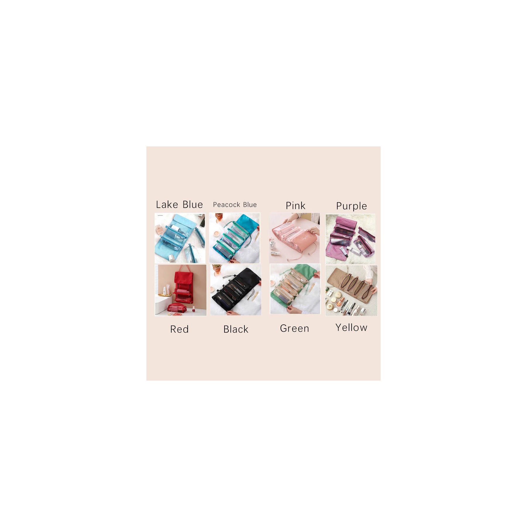 4 In 1 Detachable Large Capacity Toiletry Bag 3