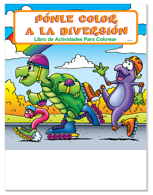 COLORING SET - Fun To Color (Spanish) Coloring Book Fun Pack 5