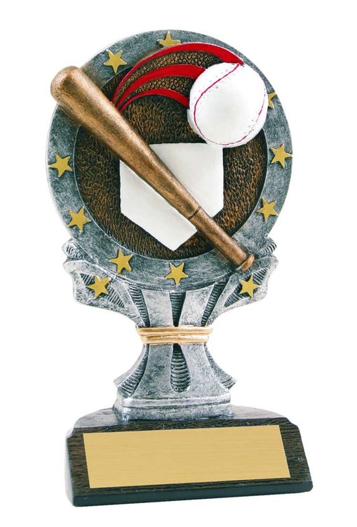 6-1/4" Baseball All Star Award 1