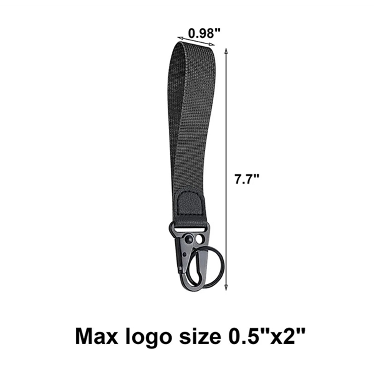 Nylon webbing key chain 5