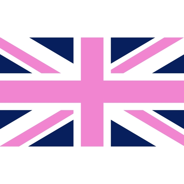 England Blue Stick Flag 1