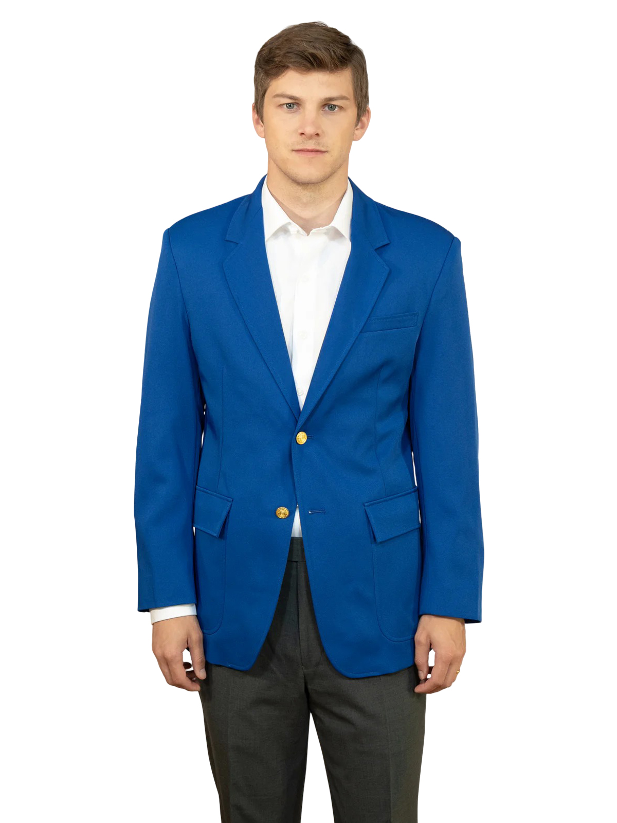 Executive Apparel Blazers - Men's 6-Pocket Single-Breasted Blazer 1