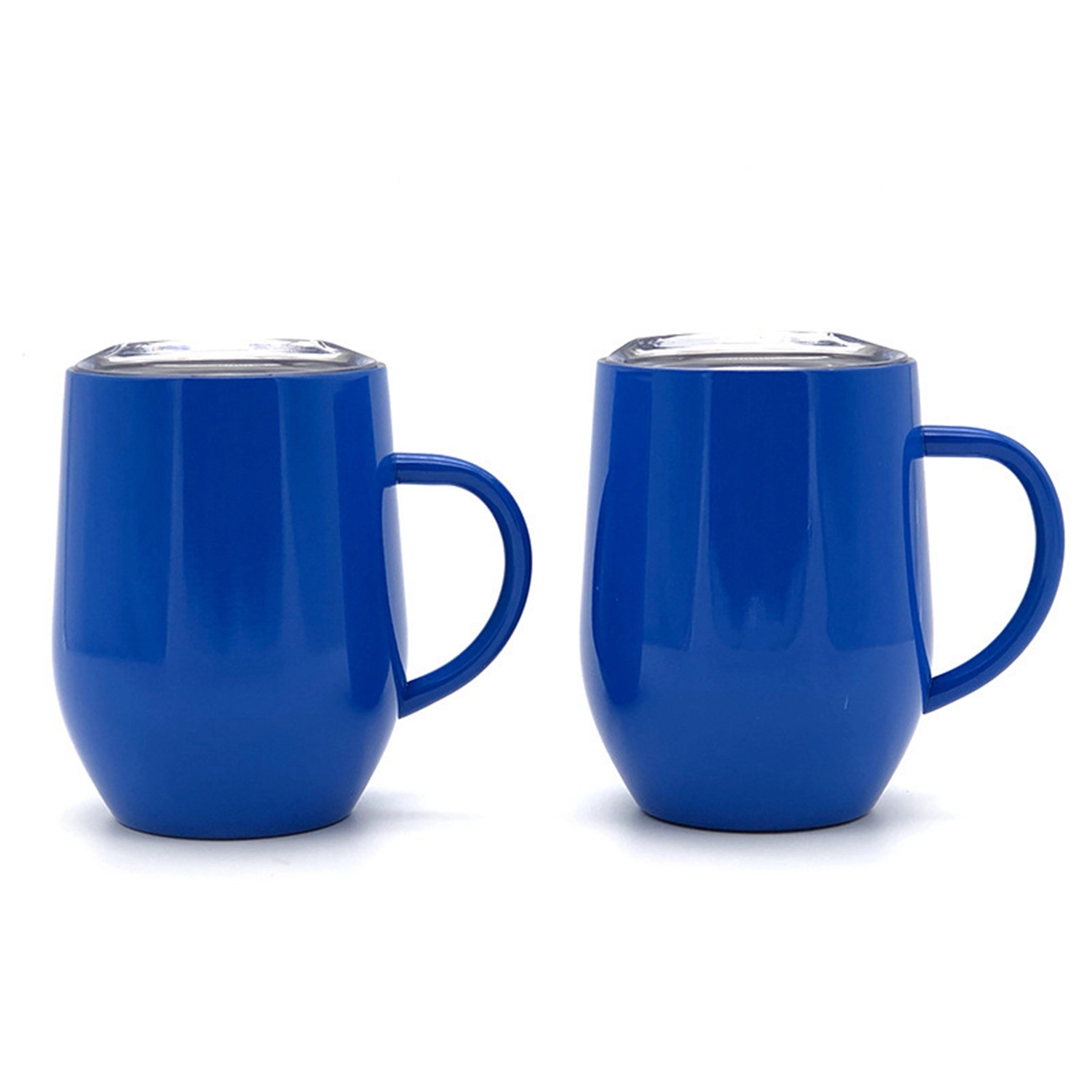 12oz Stainless Steel Mug with Lid and Handle 10