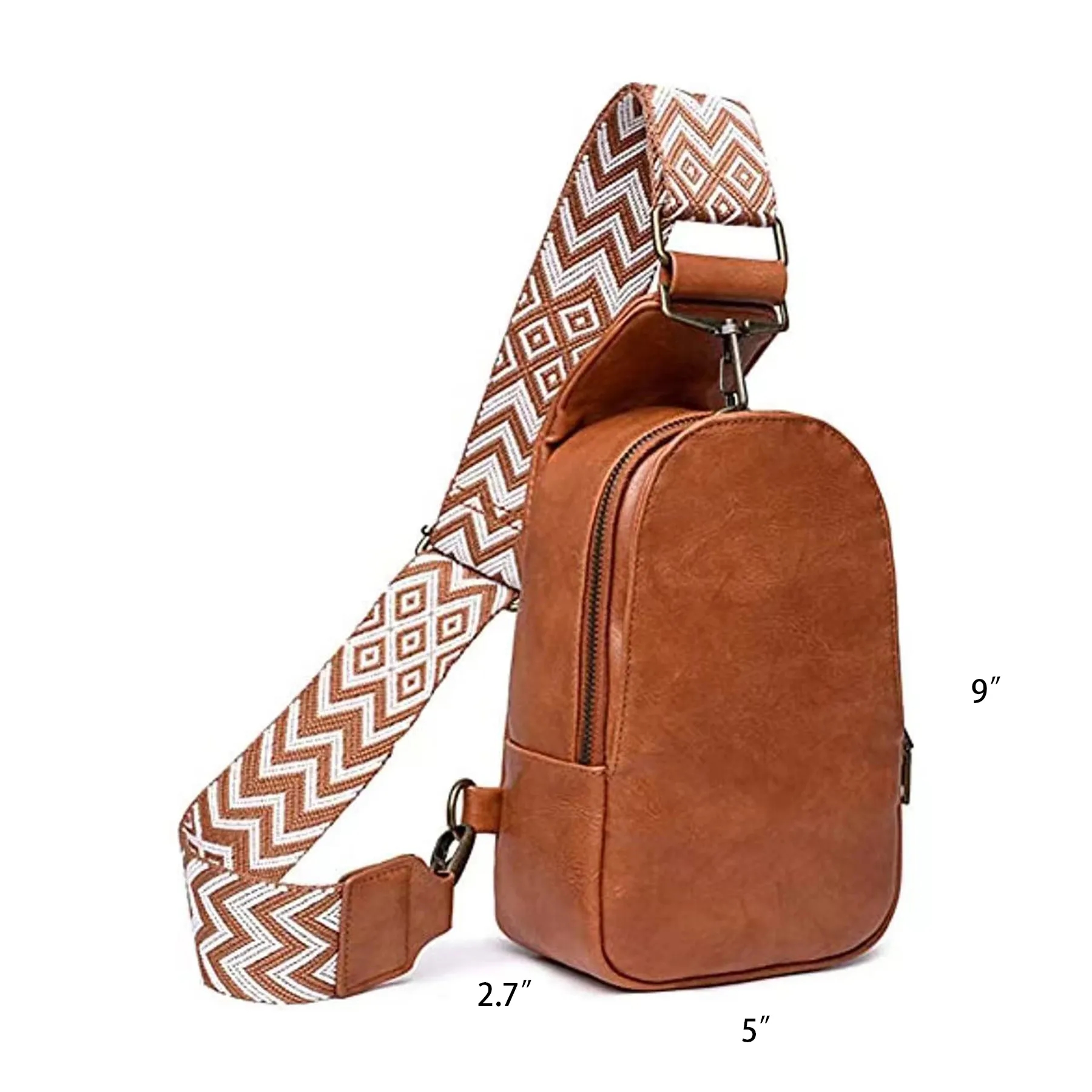 PU Leather Sling Belt Bag 2