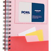 5” x 7” FSC® Recycled Stash Spiral Notebook 72