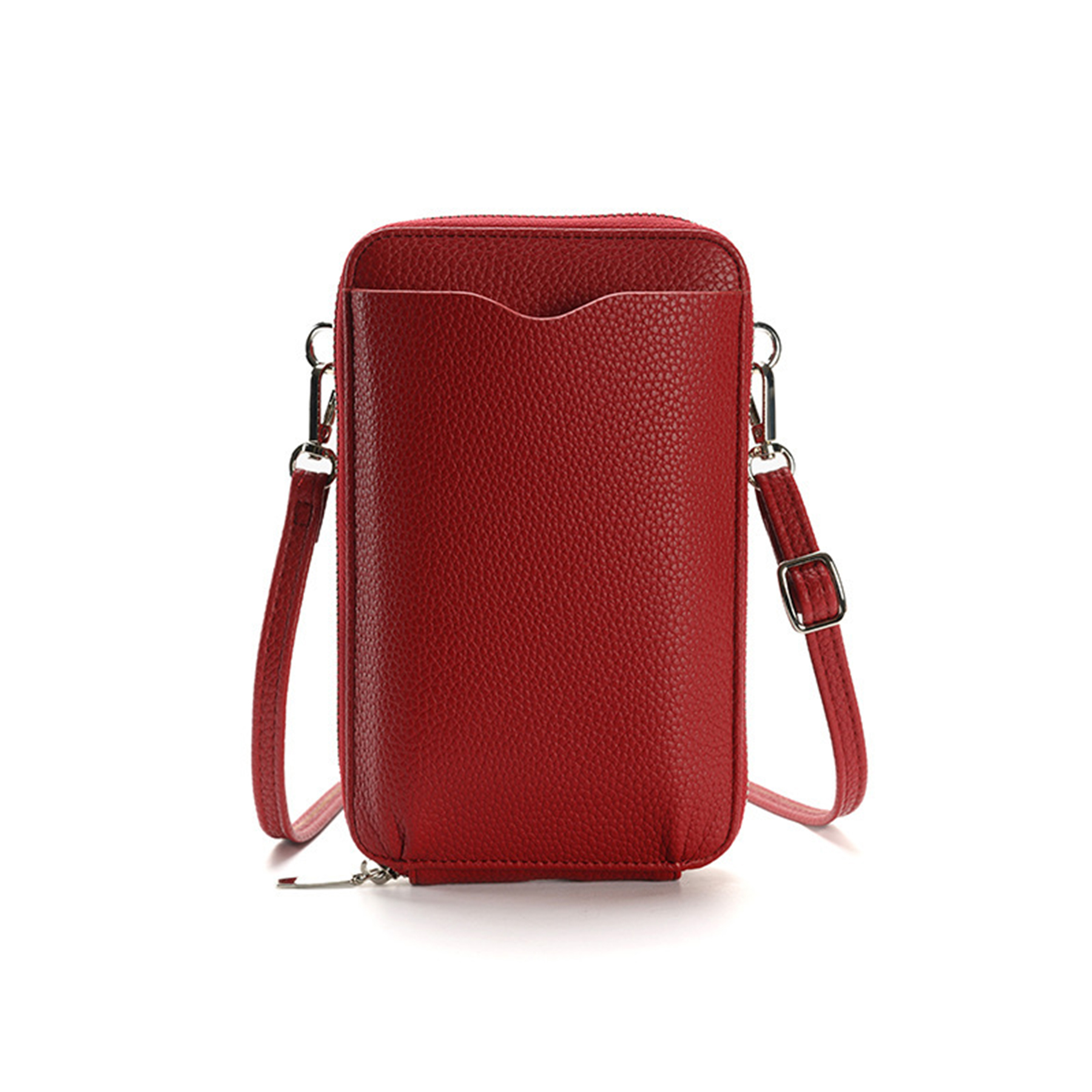 Pu Small Mobile Phone Crossbody Bag with Card Slots 3