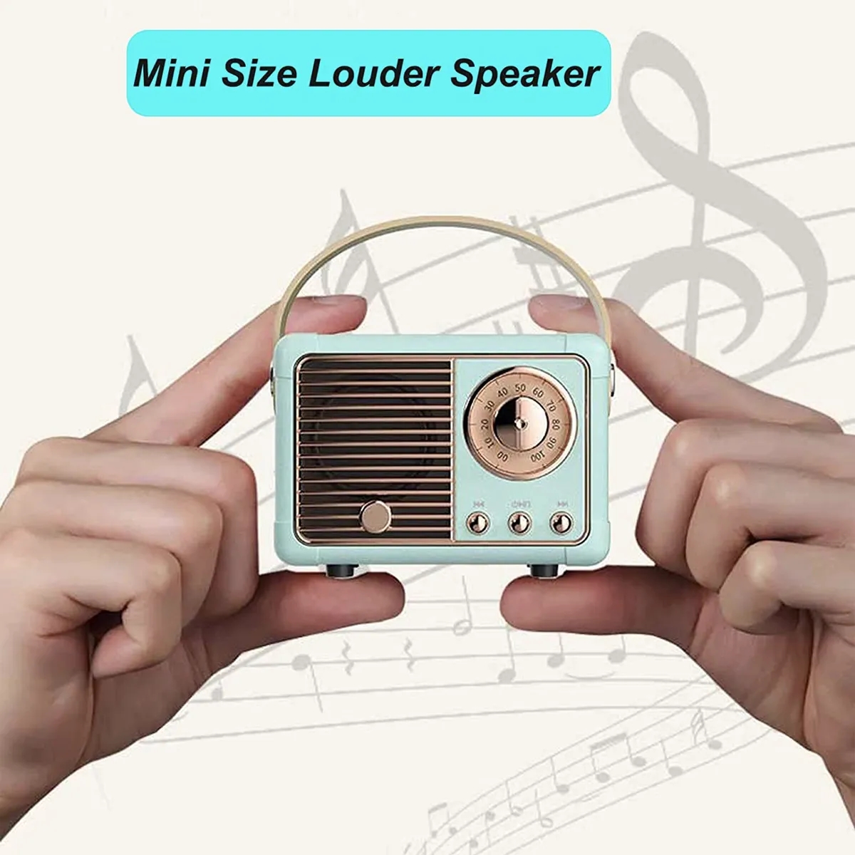 Multifunctional Retro Bluetooth Speaker 4