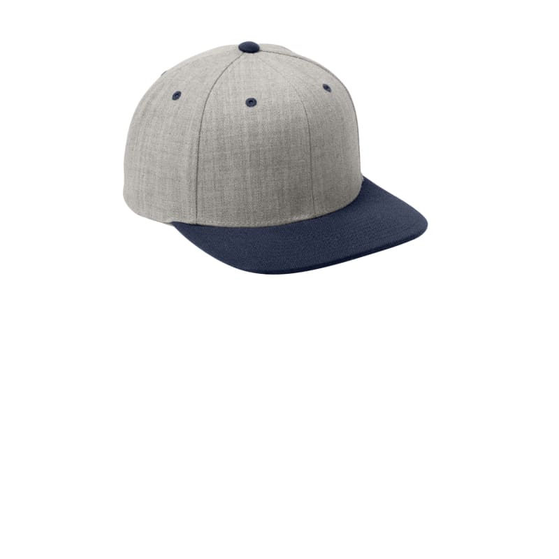 Sport-Tek YP Classics Flat Bill Snapback Cap. 8