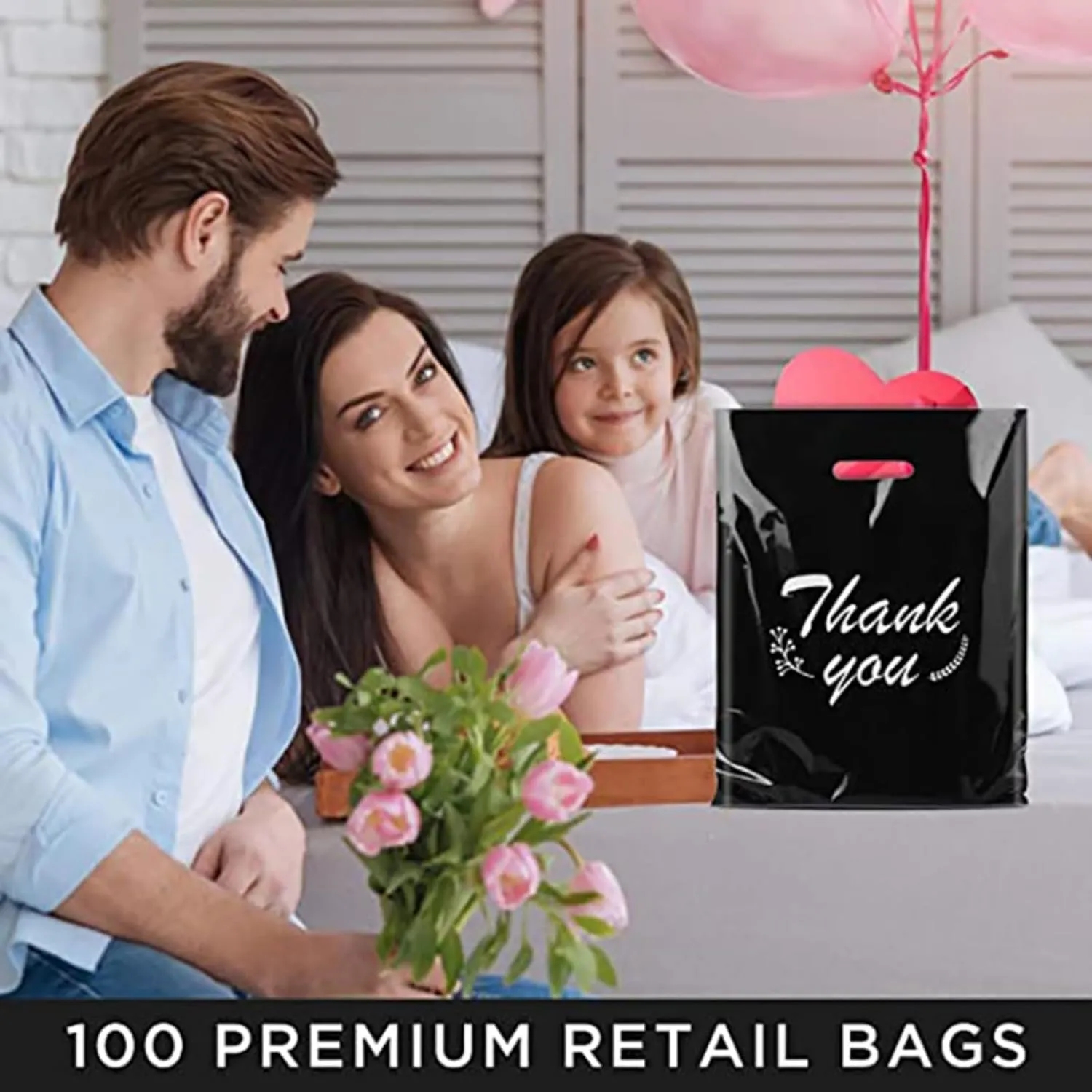 Die Cut Fold-Over Reinforced Plastic Bag 9