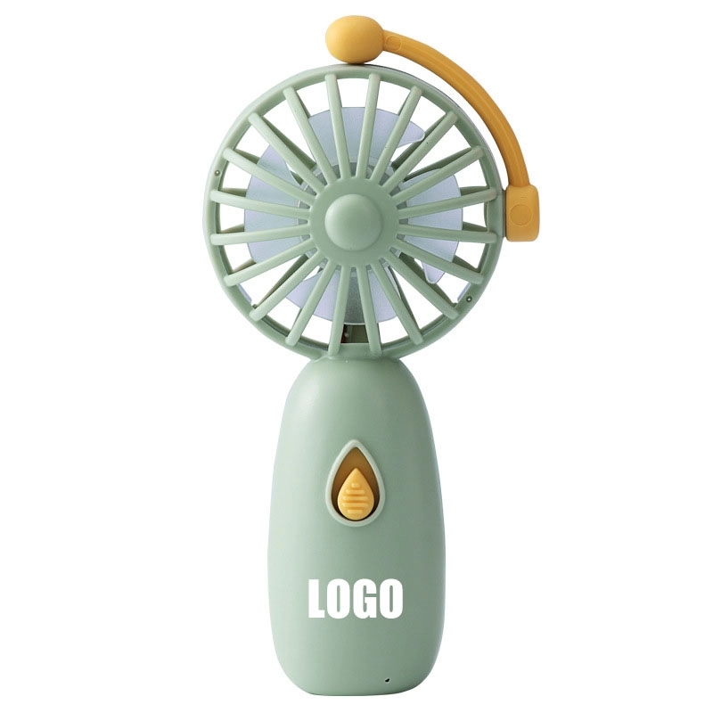 Custom Mini Handheld Fan Personal 3 Speed Adjustable 2