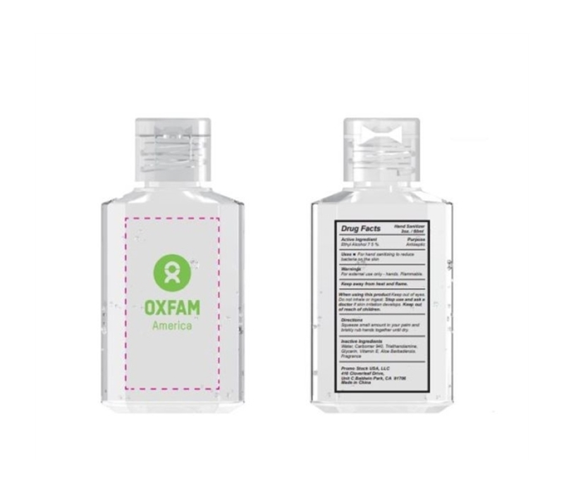 Hand Sanitizer Gel, 2 oz. 4