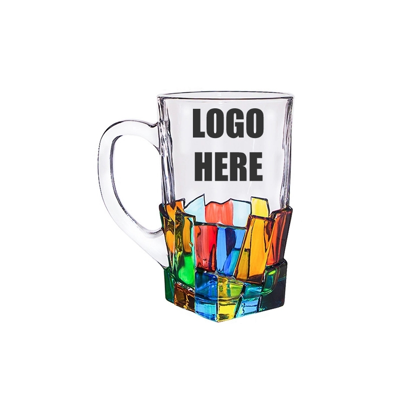 Custom 18.5 oz Beer Glass Mugs With Handle 5