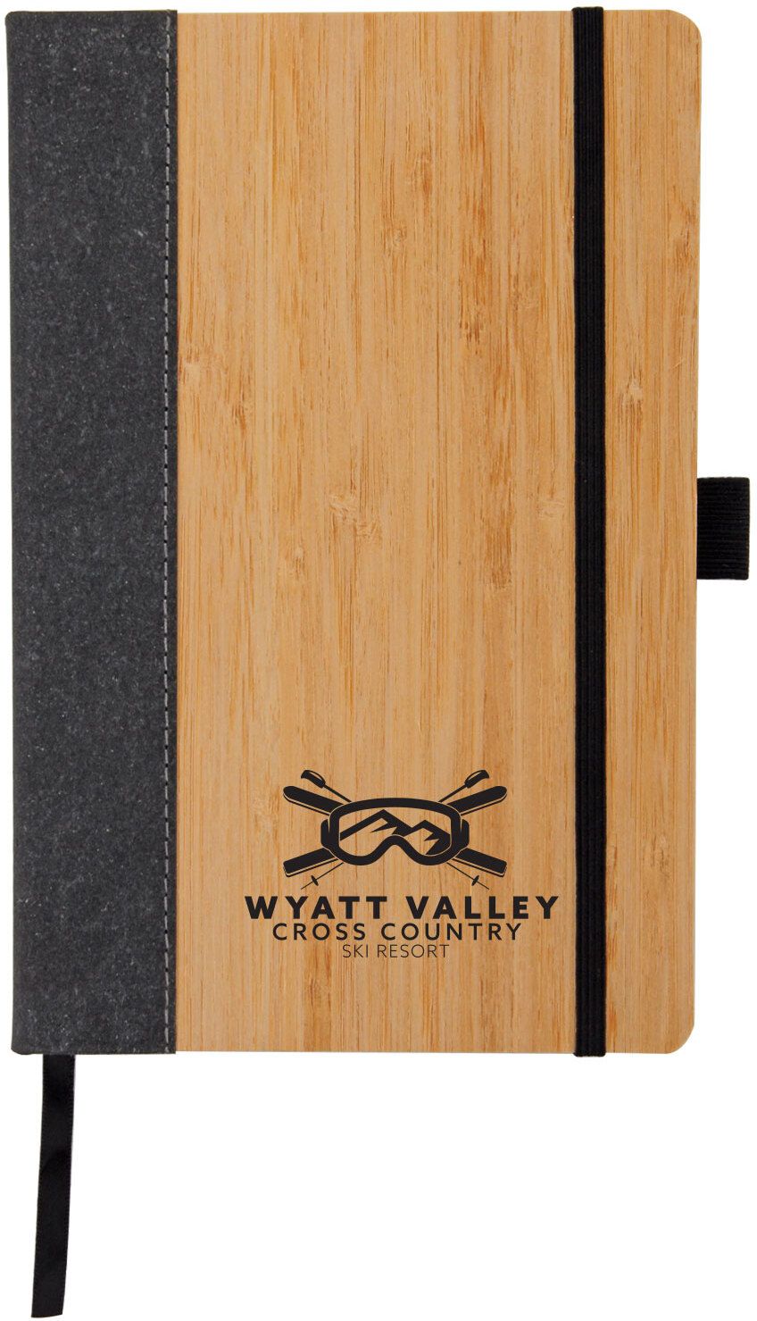SARATOGA HORIZON BAMBOO & LEATHER JOURNAL 19