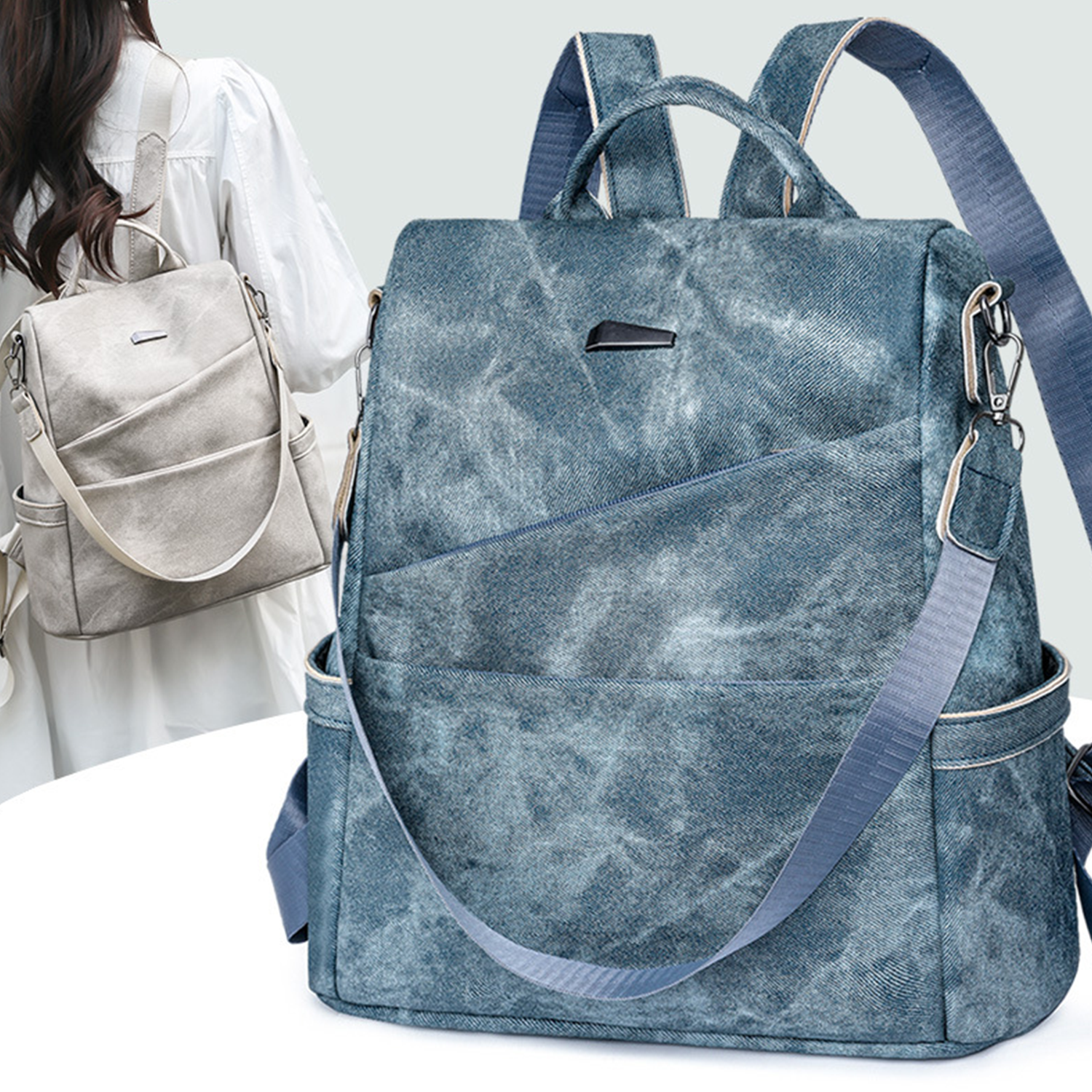Water-Resistant Casual Backpack 10