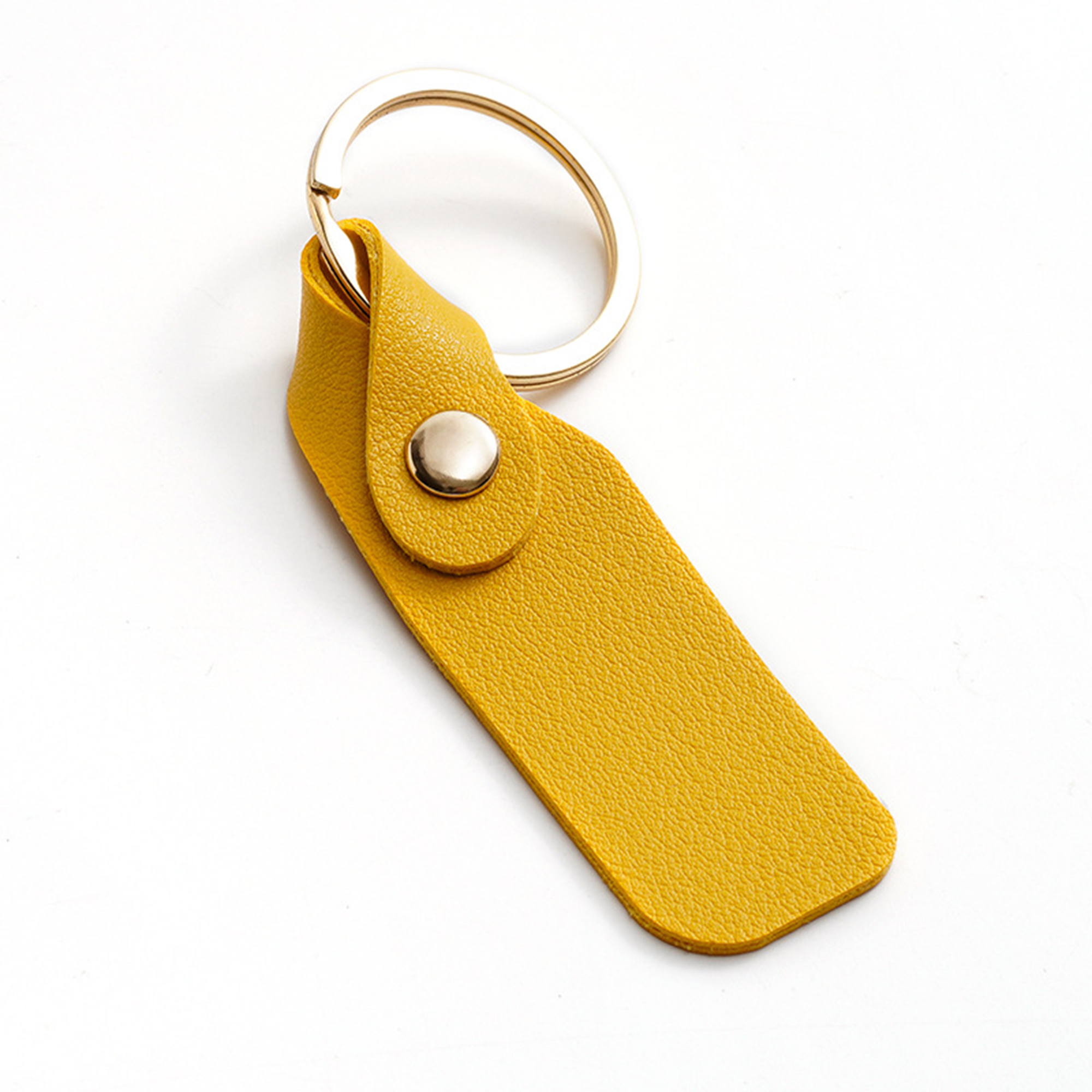 Vintage Leather Shaped Key Chain 3
