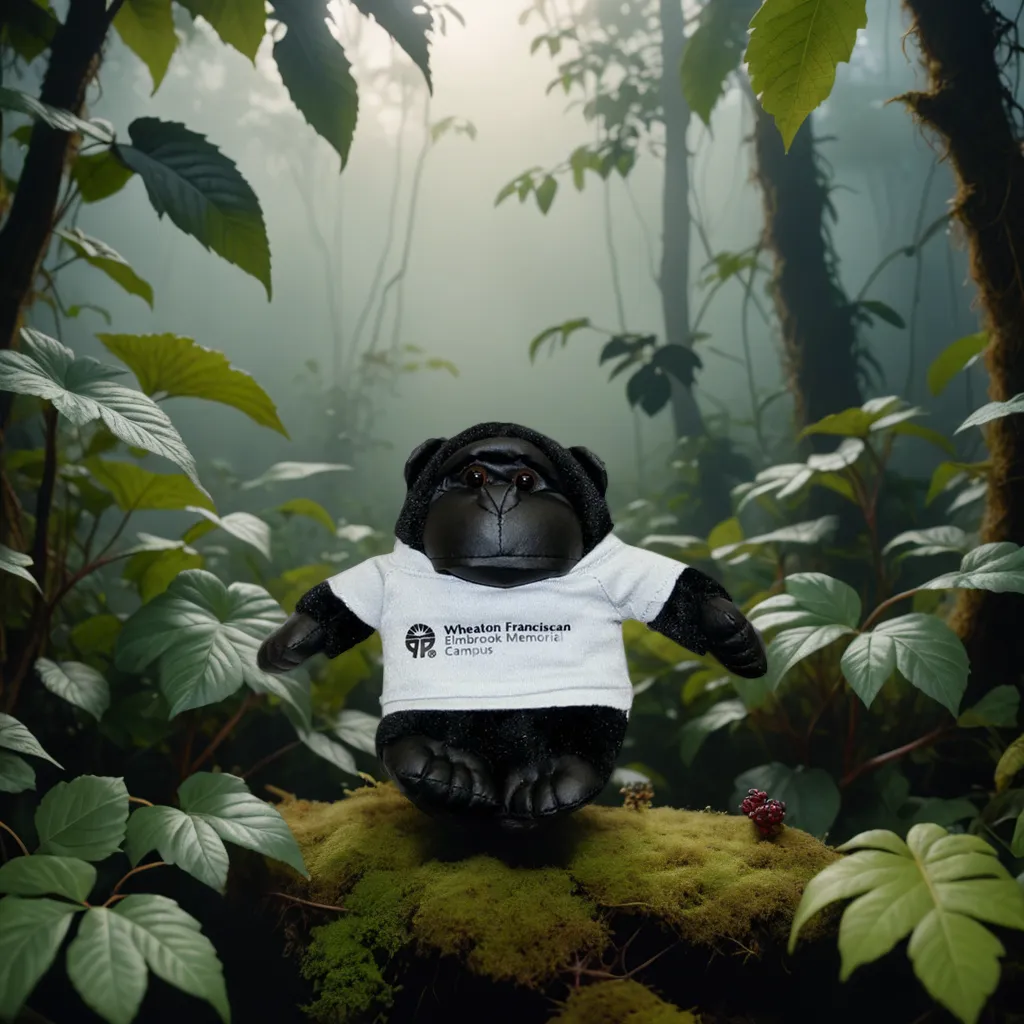 6" Stuffed Sitting Gorilla 6