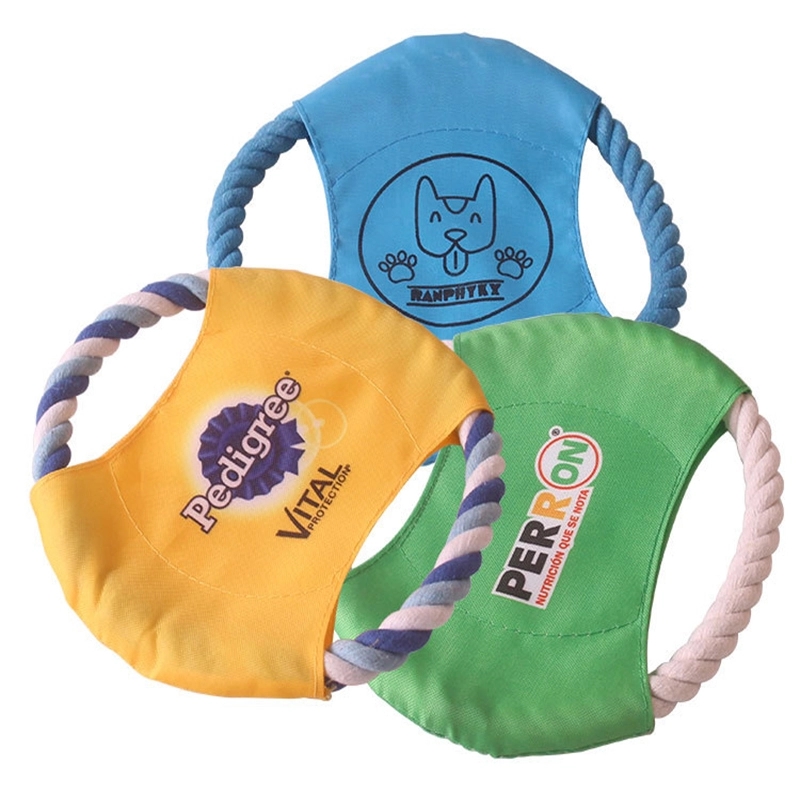 Happy Dog Rope Flyer Flying Disc 3
