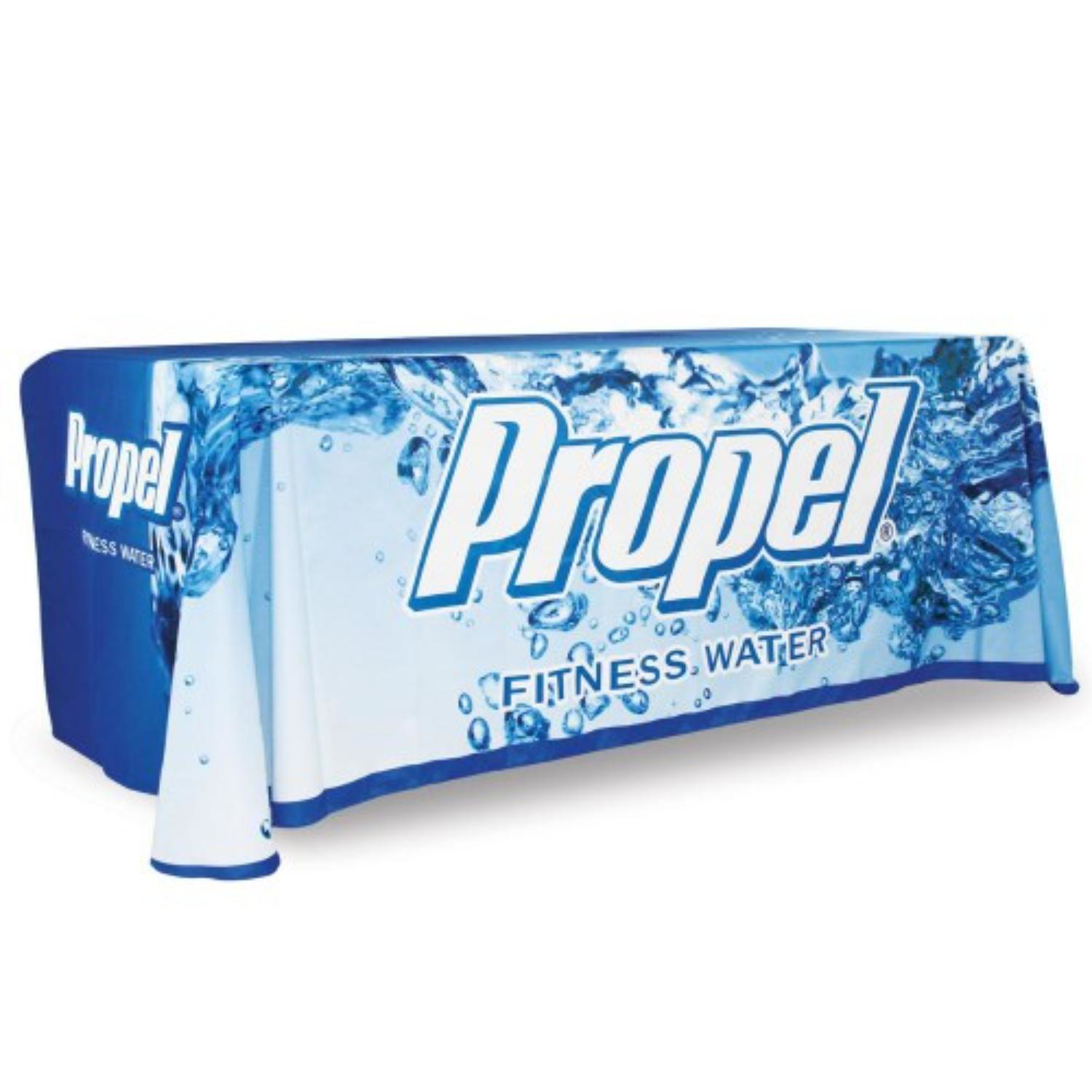 Premium 6ft Dye Sublimated Flowing Table Throw 1