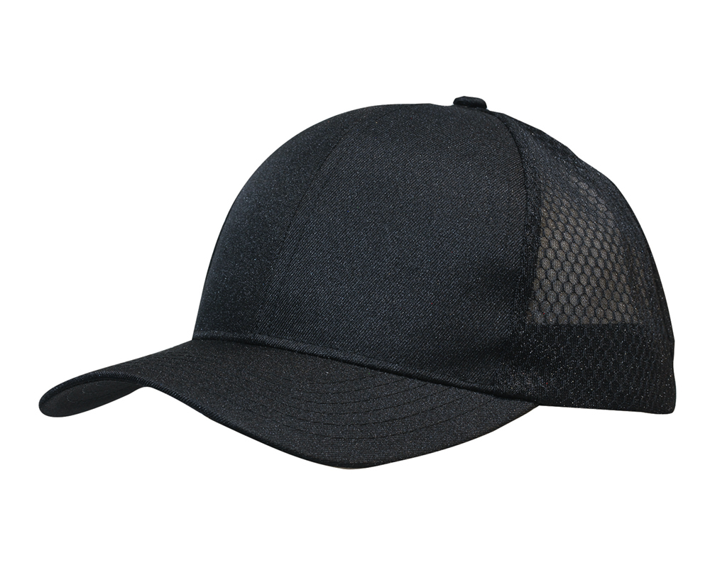 Breathable poly twill with honeycomb mesh 10