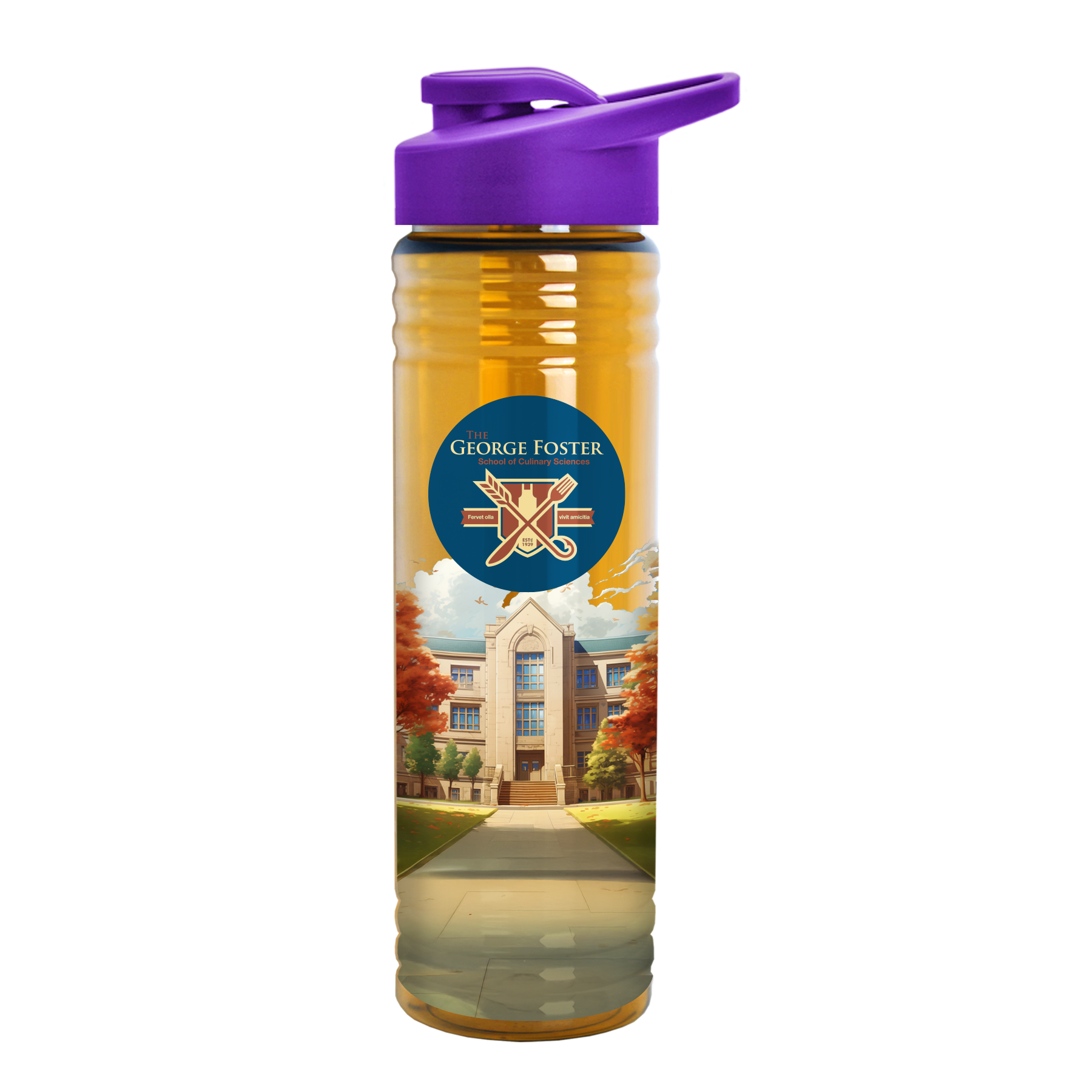 Garyline® Slim Fit Bottle with Drink-Thru Lid - 24 oz. 774