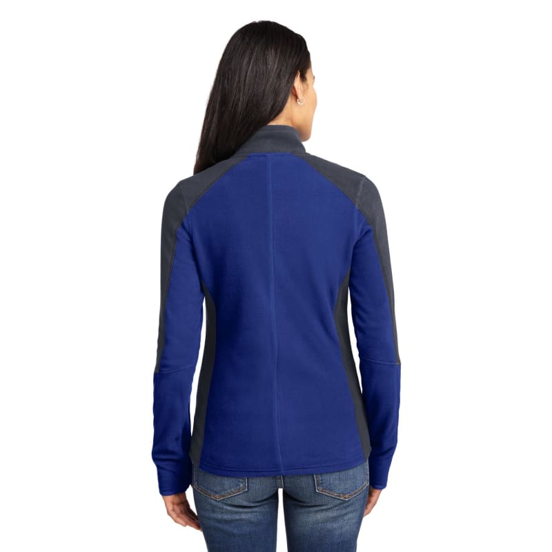 Port Authority Women's Colorblock Microfleece Jacket. 8