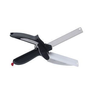 2 In 1 Innovative Chopping Scissors With Detachable Cutting Board 2
