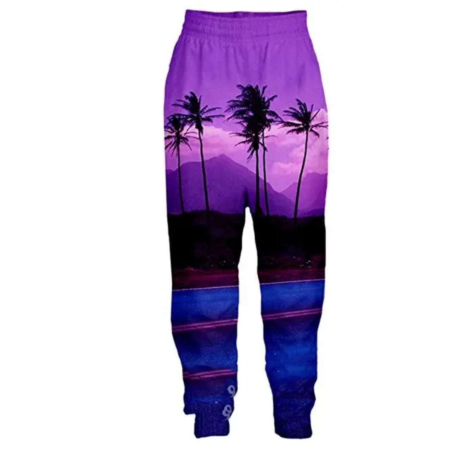 Unisex 135 GSM UV Resistant Sublimation Long Pants 1