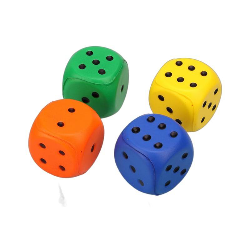 Creative pu stress dice 2