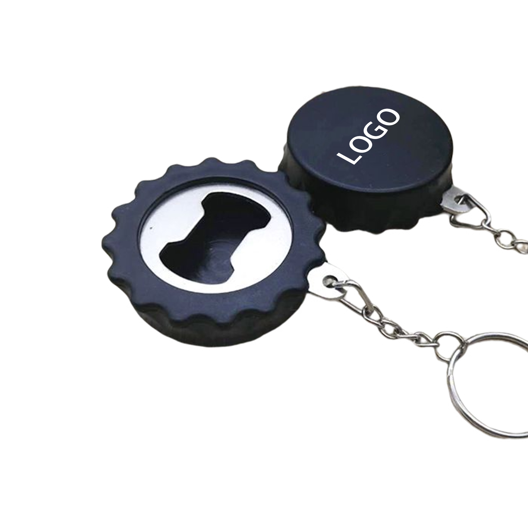 Beer Bottle Cap Opener Keychain 2