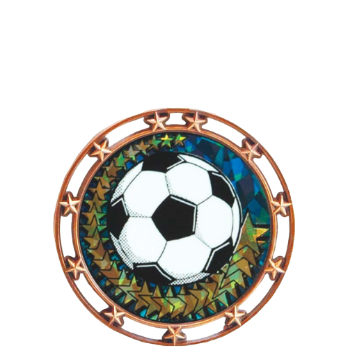 2.5" Star Medals 3