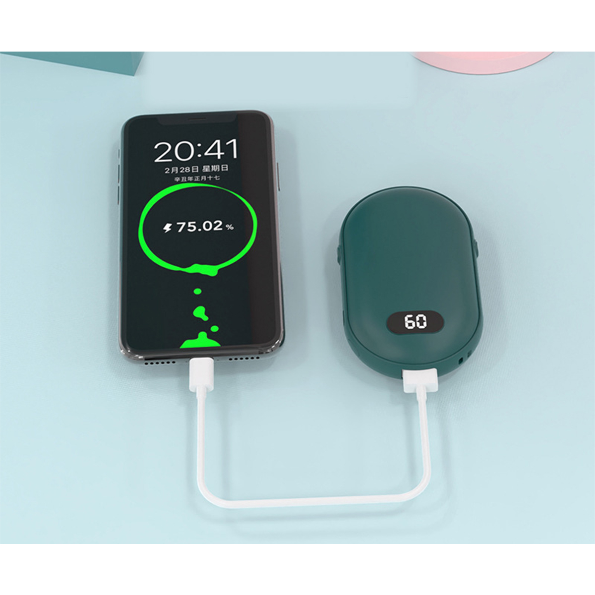 Oval Hand Warmer Charger 4