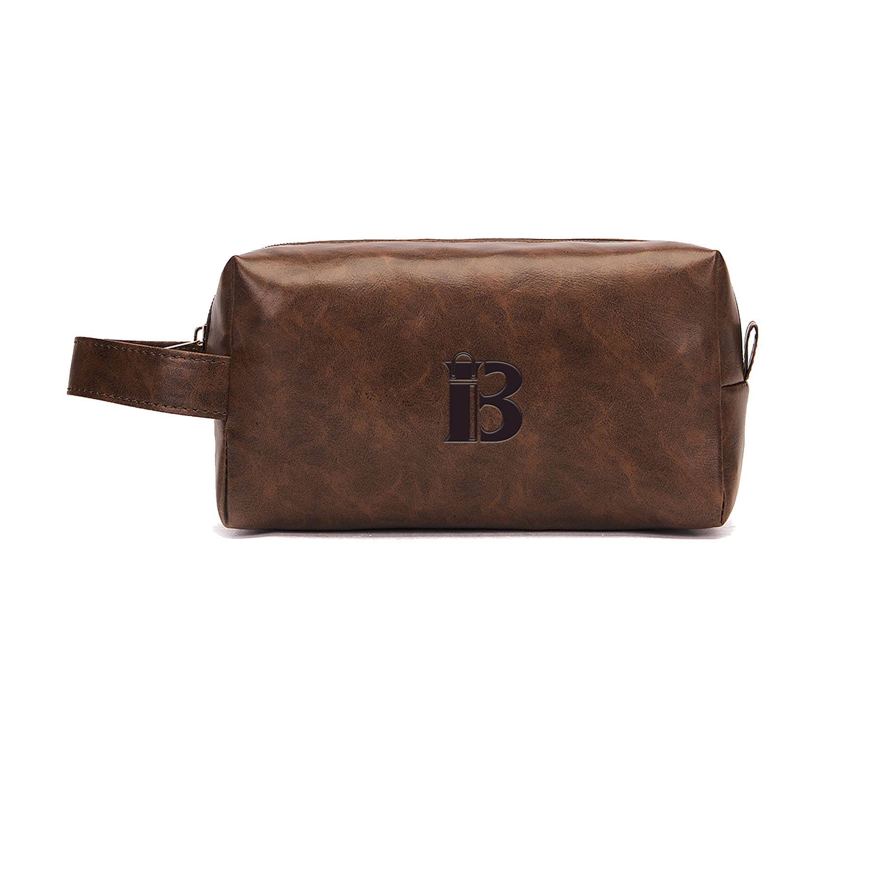 PU Leather Travel Toiletry Storage Bag 3