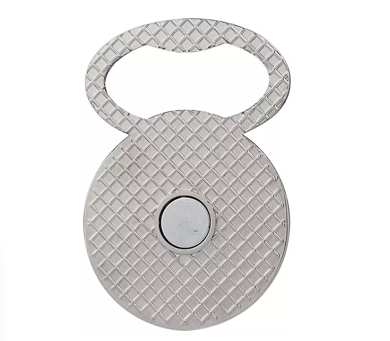 Round Bottle Opener Fridge Magnet 4