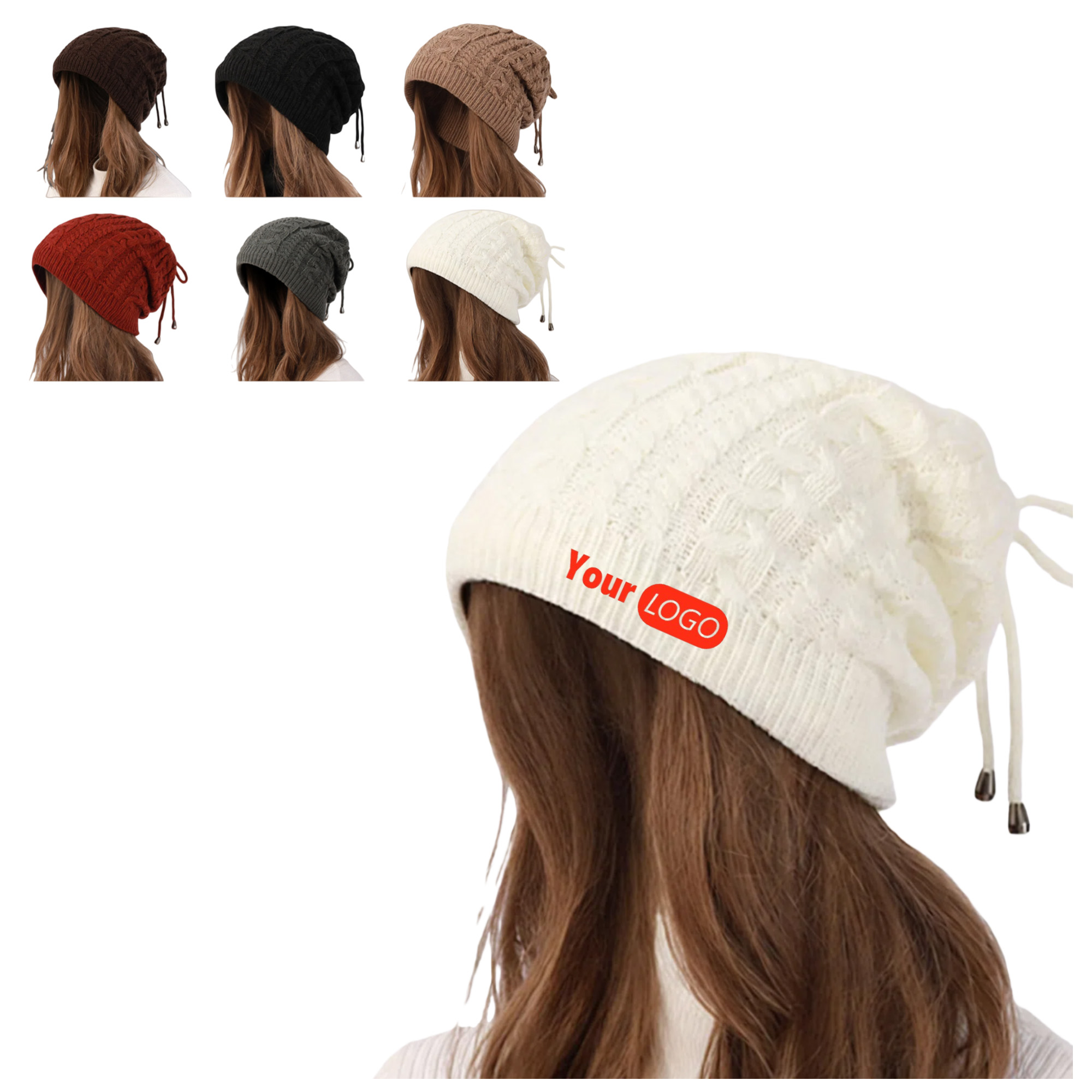 Unisex Multi Function Knit Hat Scarf Mask 2