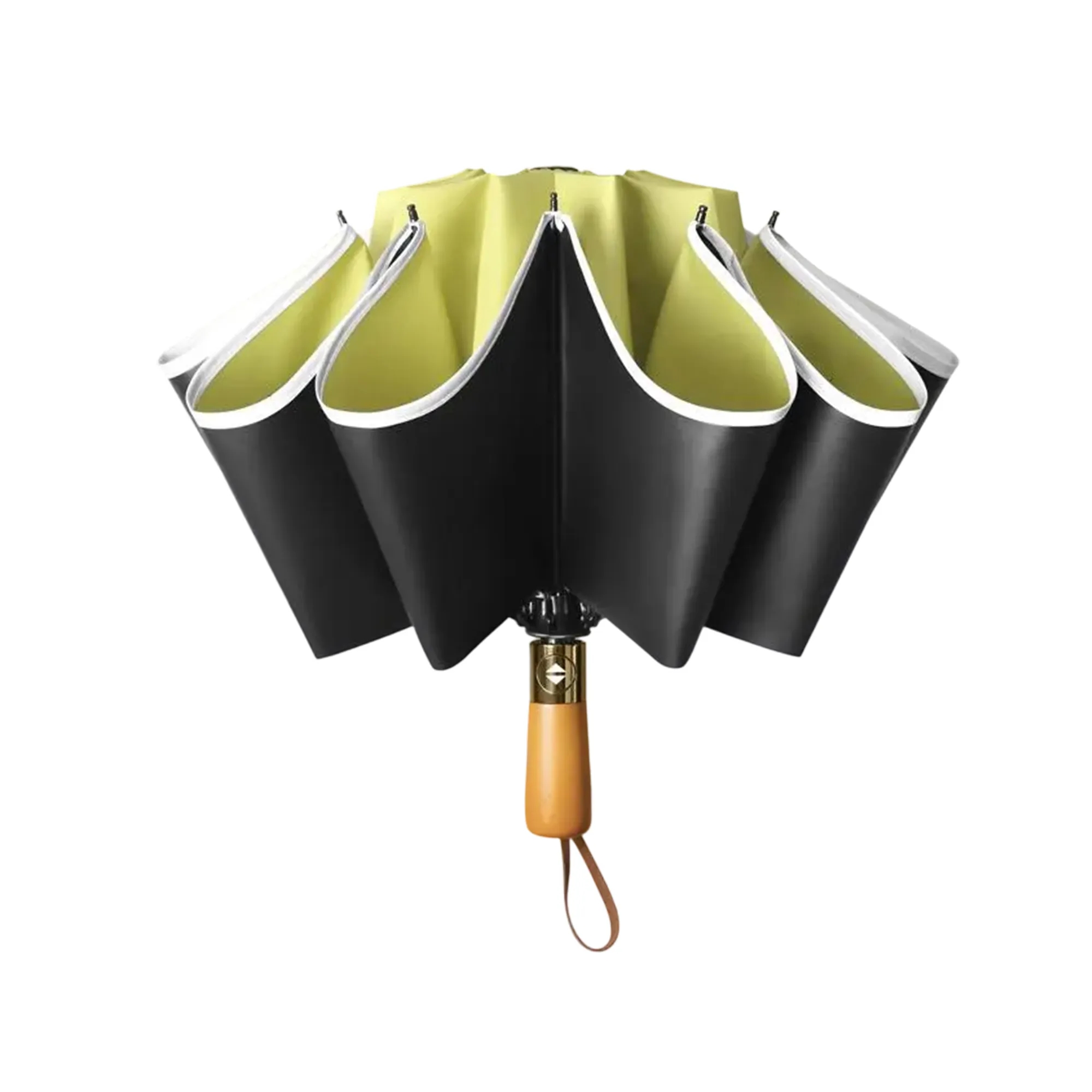 Durable Folding Umbrella with Water Repellent Fabric 4