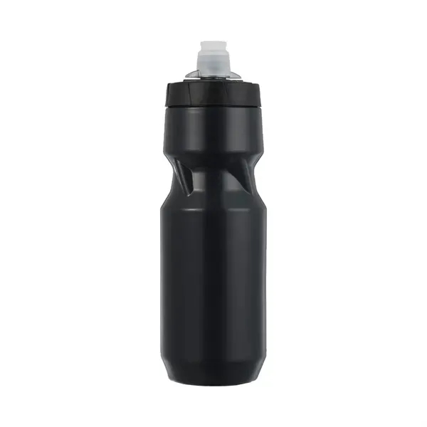 24 oz Sports Water Bottle with Squeeze Design and Cover 7