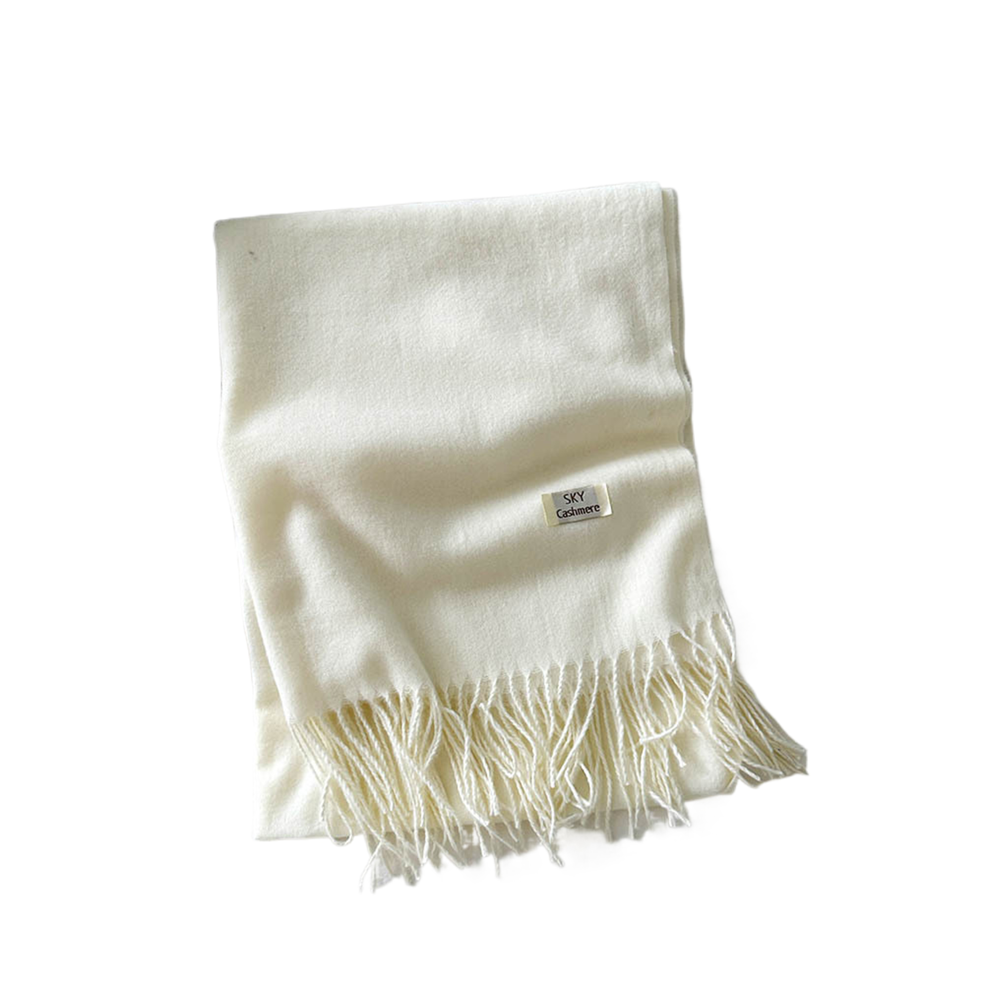 Winter Warm Solid Color Faux Cashmere Scarf 16