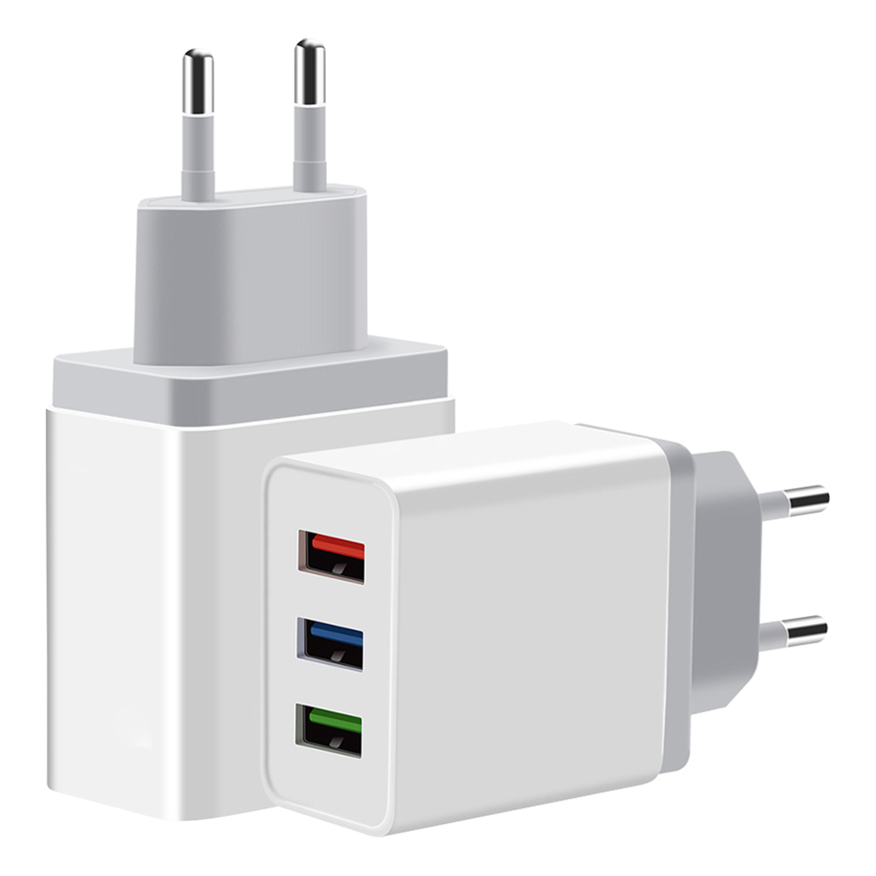 3 USB Ports Adapter Charger 8