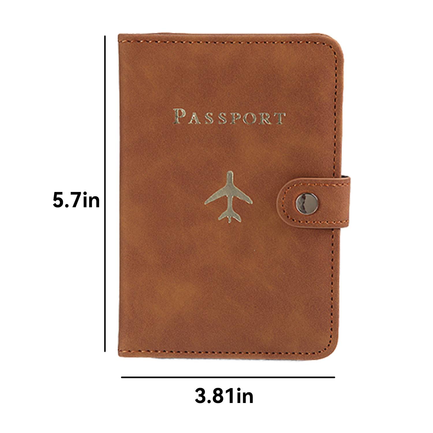 Multi-Card PU Passport Protector Holder 2