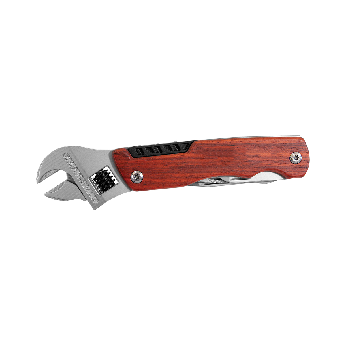 6 1/2" Wrench Multi-Tool with Wood Handle/Bag 6