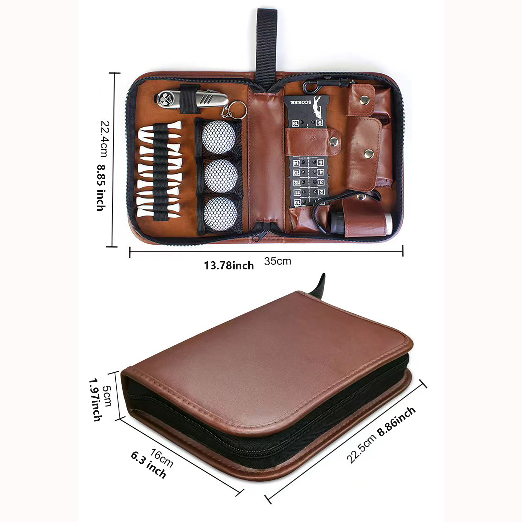 Golf Accessories Set with Hi-End Case 1