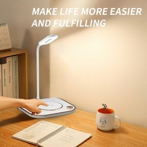 4 In 1 15W Wireless Charger With LED Desk Lamp 4