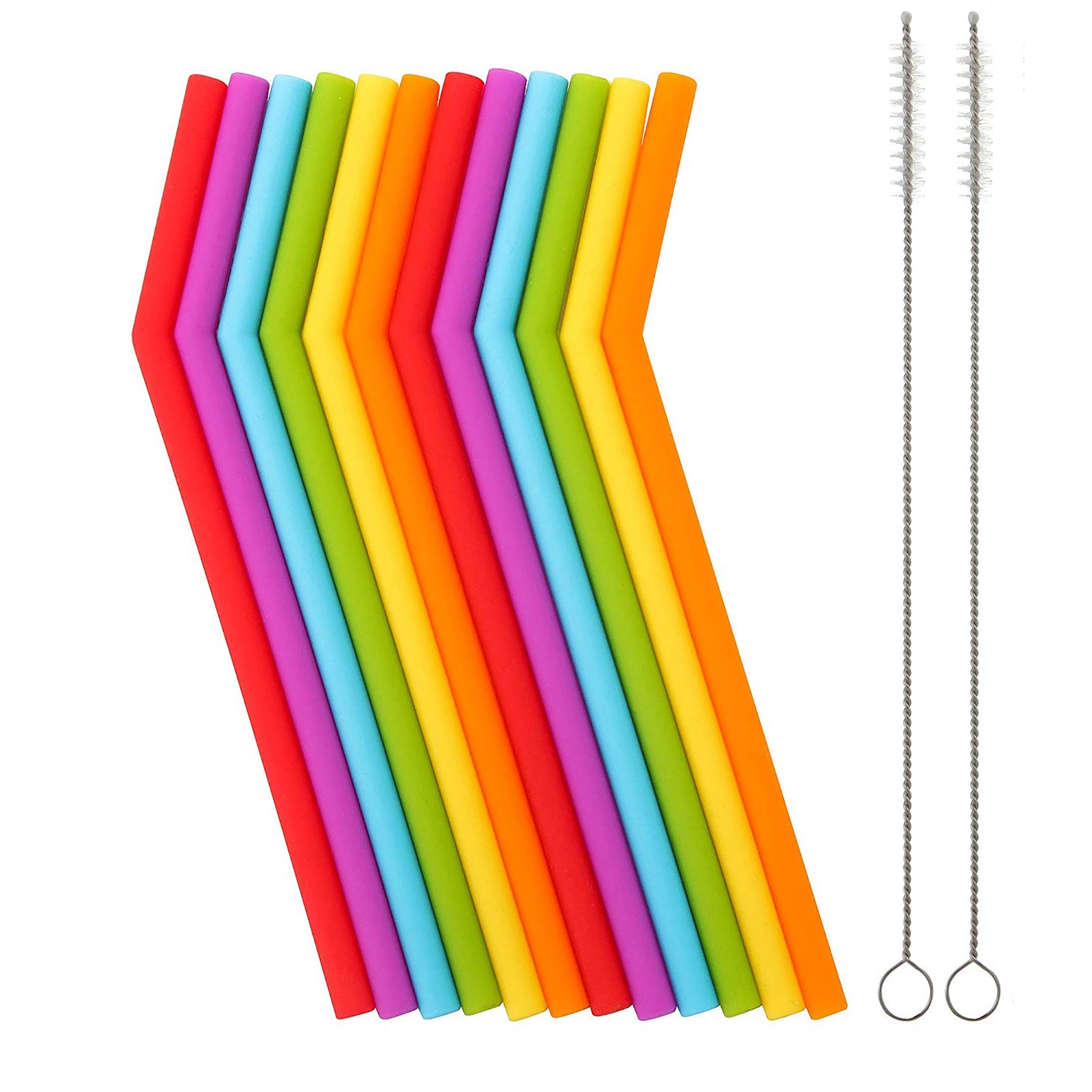 Reusable Silicone Straws 1