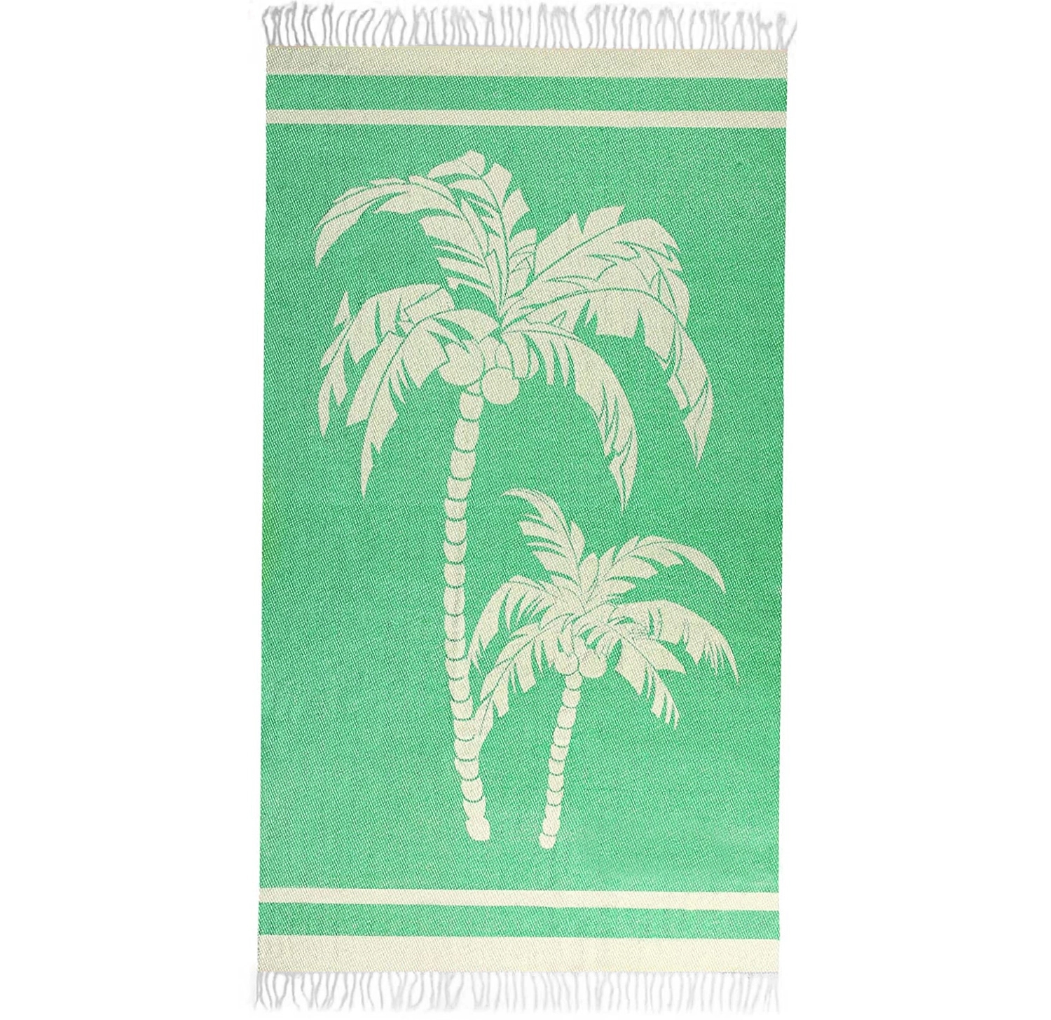 Custom Turkish Jacquard Beach Towel - 39.37'' x 70.87'' 3
