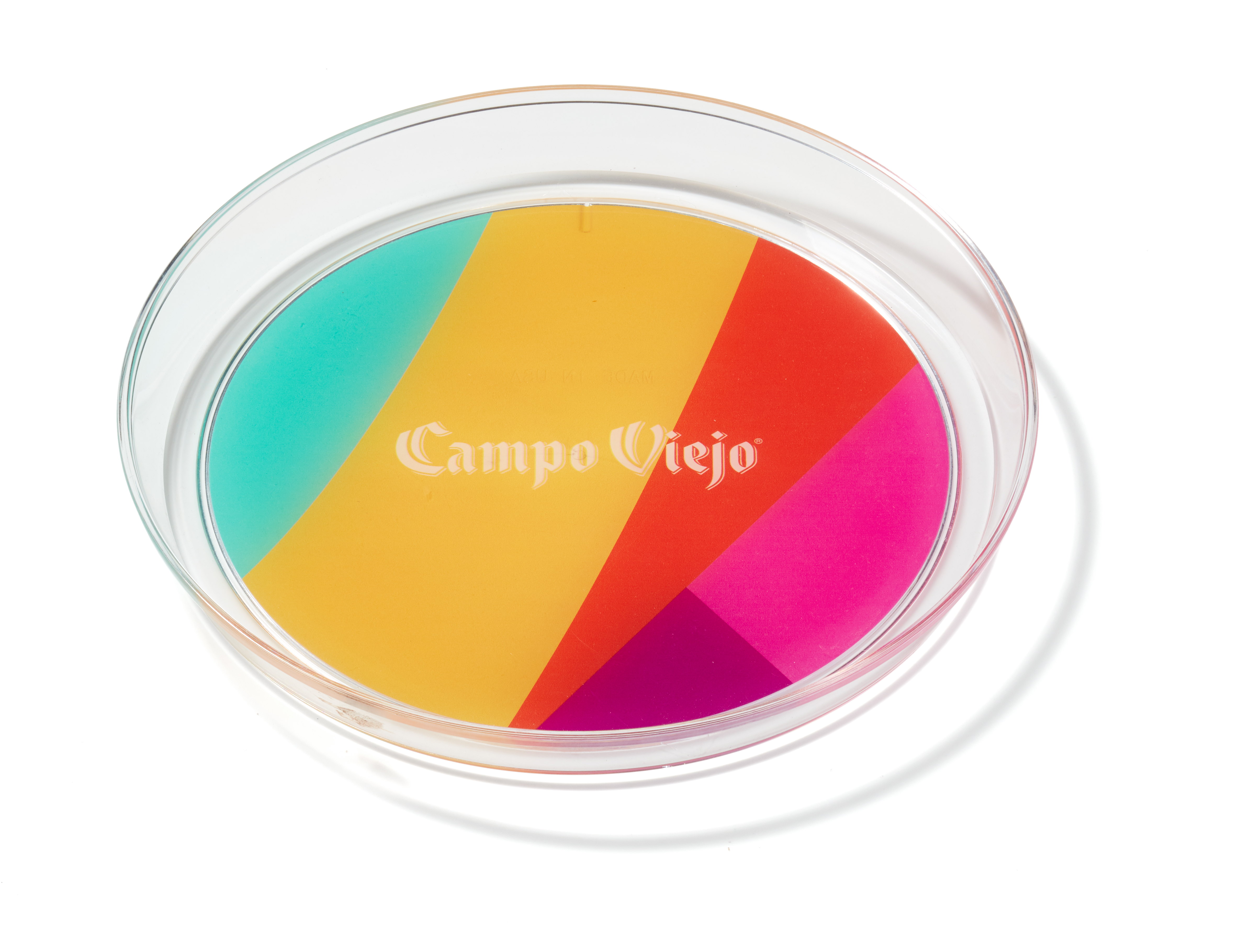 10" Round Serving Tray-Full Color 1