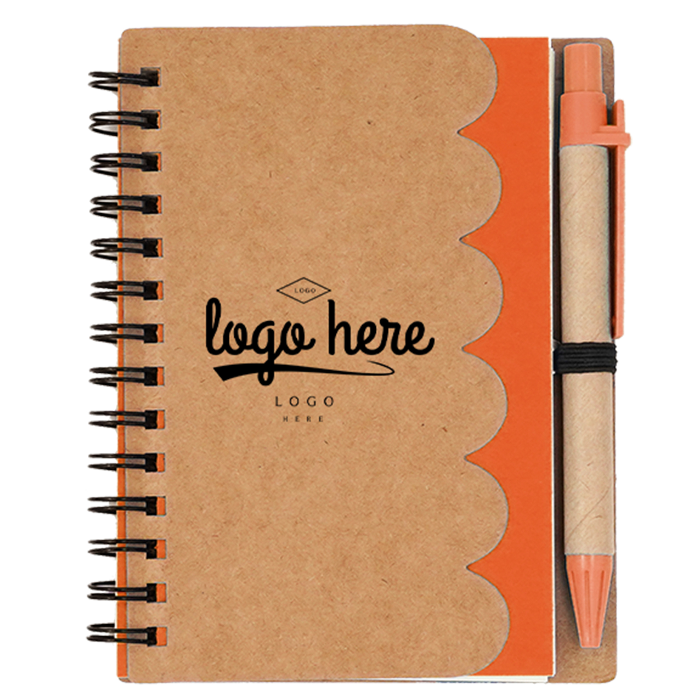 Paper Wavy Stripe Pen Notebook 7