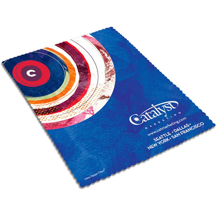 Full-Color Ultra Opper Fiber® Microfiber Cleaning Cloth (7"x9")
